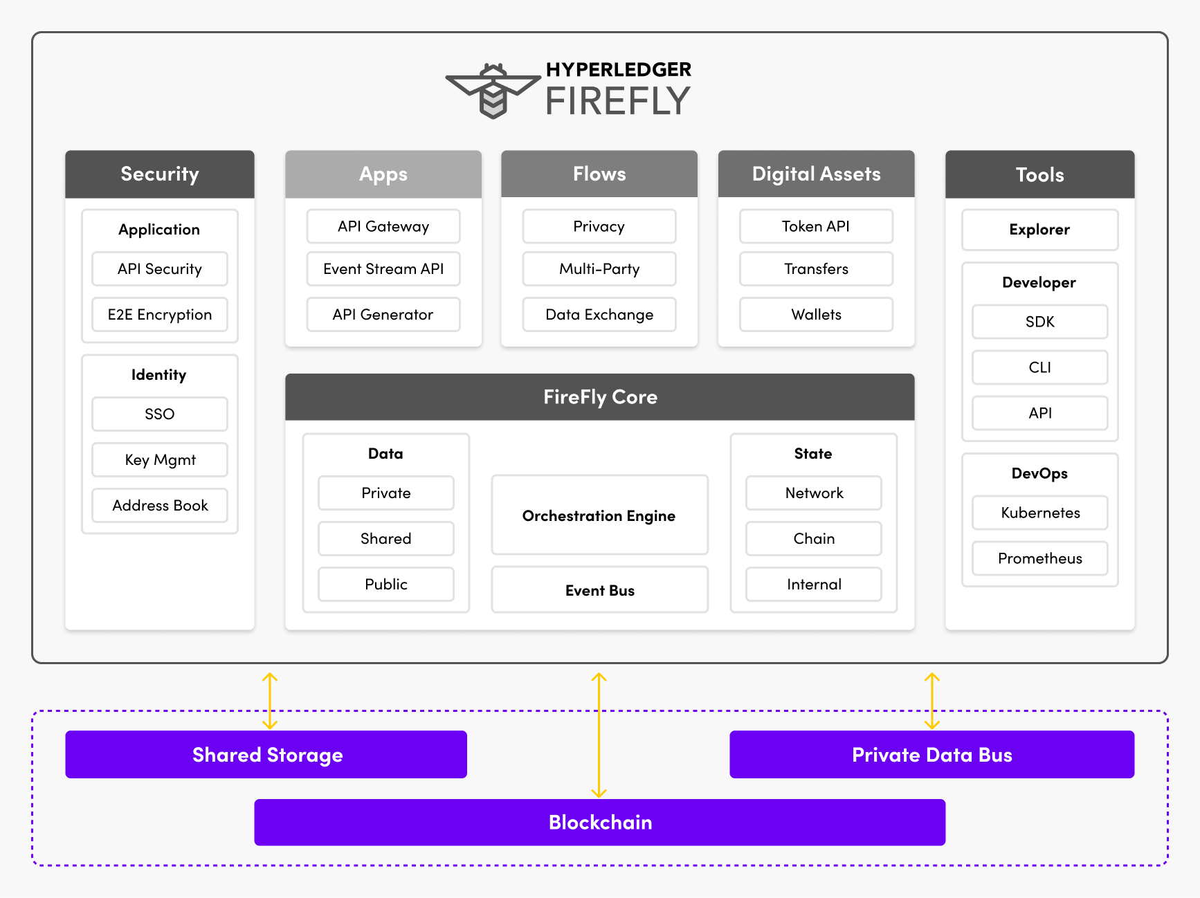 Hyperledger FireFly Connectivity Features