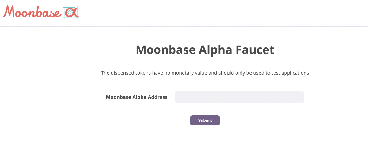 Moonbase Alpha Faucet